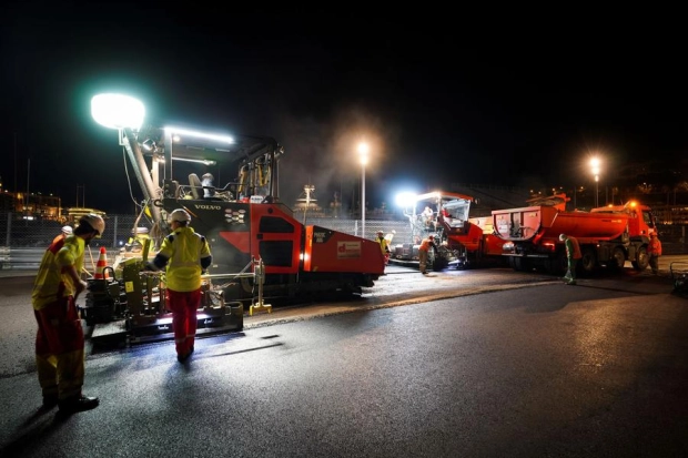 Practical information: resurfacing work