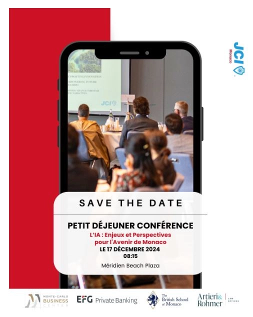 Petit déjeuner-conférence - Mardi 17 décembre 2024 à 8h15