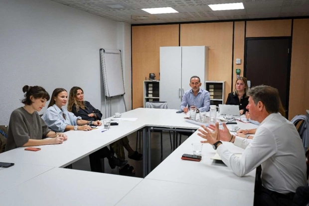 Rencontre avec les représentants des commerçants de la Condamine